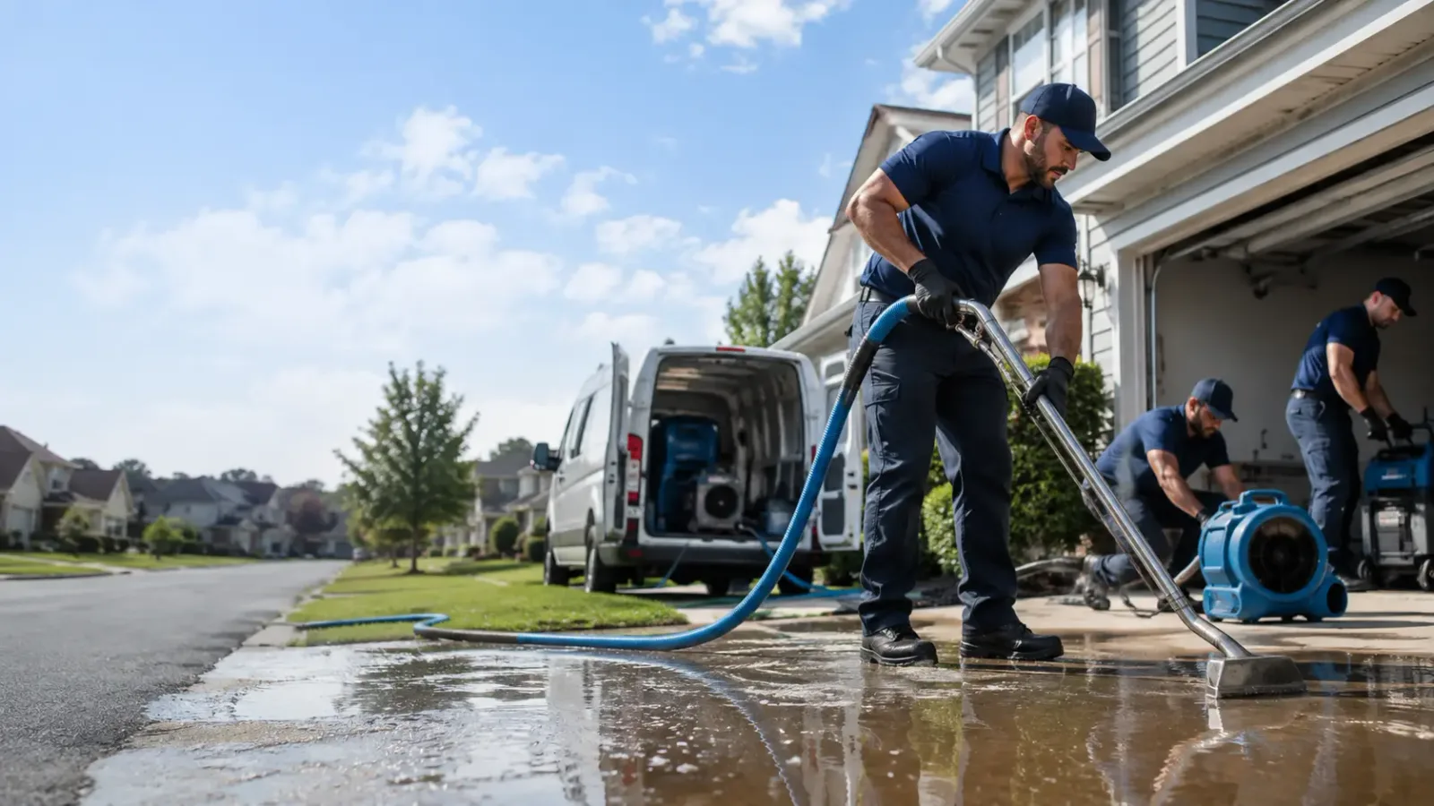 Storm-Related Flood Cleanup in Minnie, KY